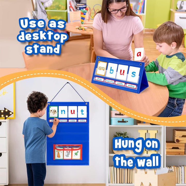 Skanto | Desktop Pocket Chart Tent Cards Kit