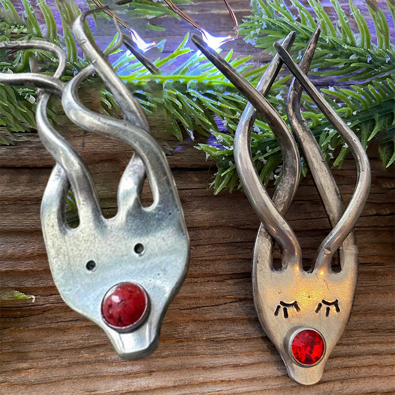 Skanto | Morsom Gaffel Reinsdyr Ornament
