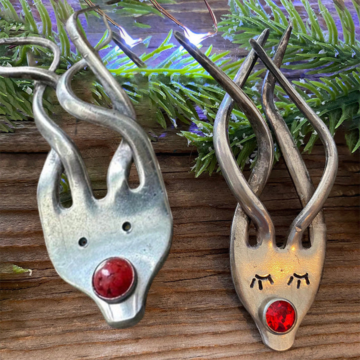 Skanto | Morsom Gaffel Reinsdyr Ornament