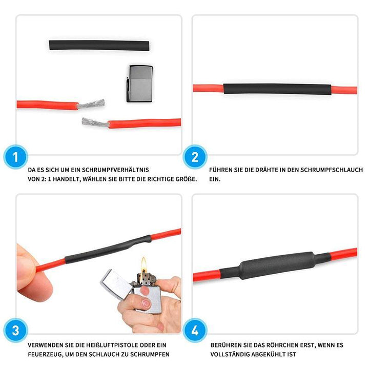 Miljøvennlig Shrink Tube Kit | Skanto