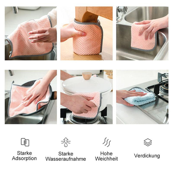 Ultra-absorbent microfiber oppvaskhåndklær | Skanto