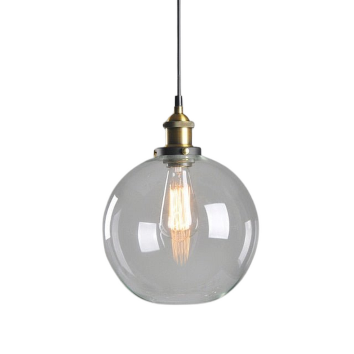 Skanto | GlassHaven – Elegant Industriell Pendellampe