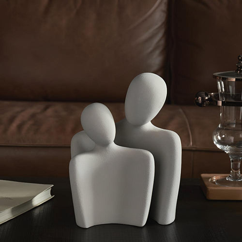 Couple Ceramic Love Figurine | Skanto