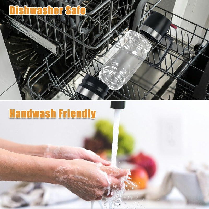 No-Drip Glass Honey Dispenser Skanto