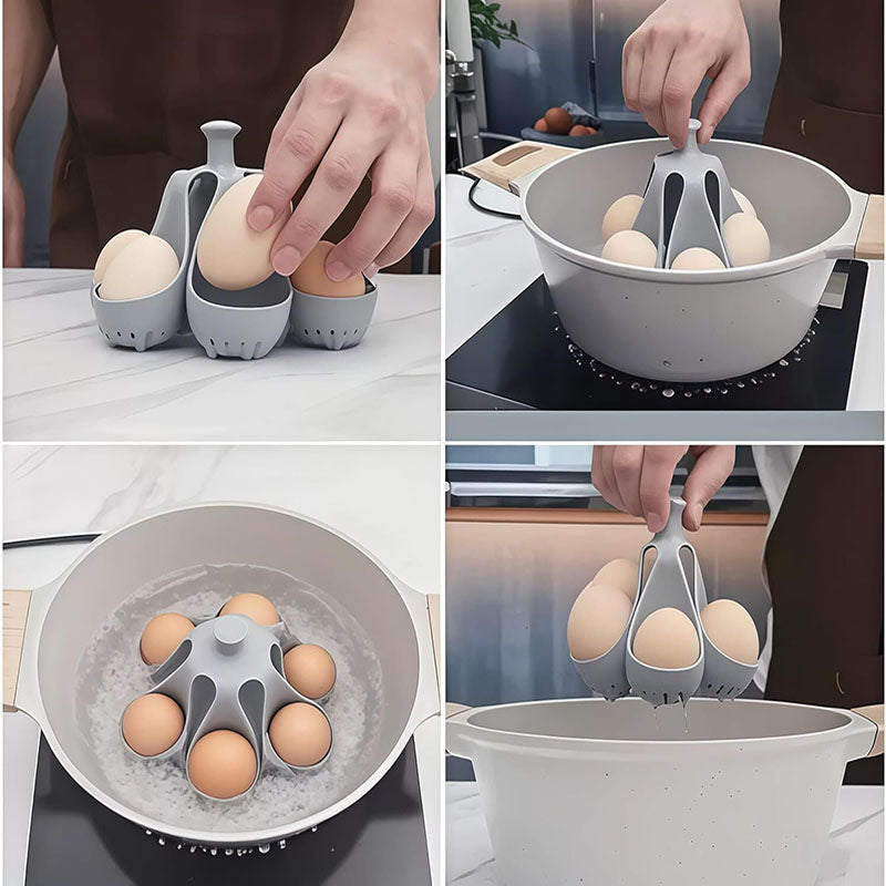 EasyPoach Silikon Egg Master — Nyt perfekt kokte egg uten stress som alle elsker | Skanto