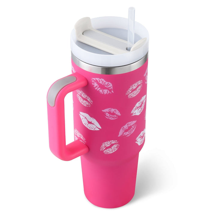 Skanto | ChillMug - Isolert Drikkekopp med Strå