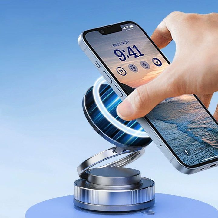 360° Justerbar Vakuum Magnetisk Telefonholder | Skanto