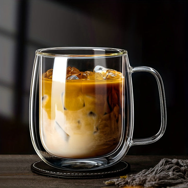 ThermoSip Dobbelveggede Glasskrus – Borosilikatglass, Varmebestandig & Elegant | Skanto
