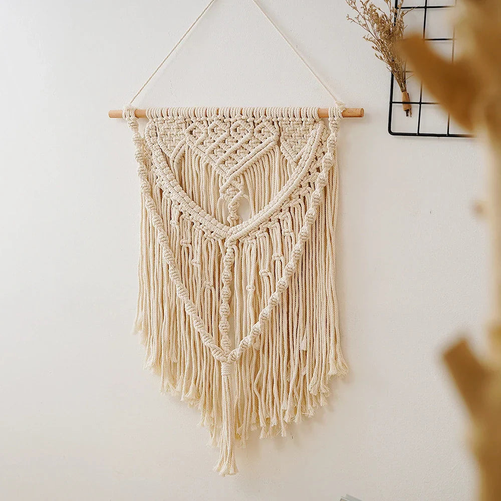 Skanto | Beige Tapestry for Modern Minimalist Decor