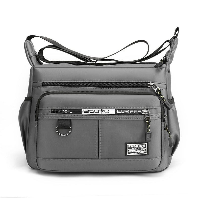 Herre messenger bag med flere lommer | Skanto