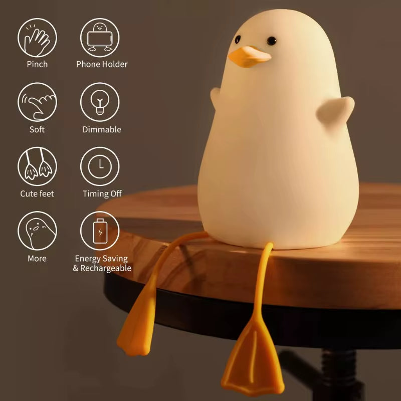 Charming Duck Soft Glow LED Skrivebord Lampe | Skanto