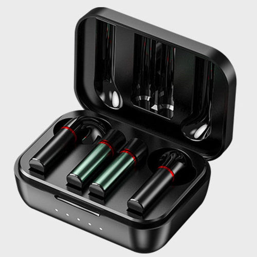 Skanto | Magnetiske trådløse In-ear Bluetooth 5.0 ørepropper, med utskiftbart magnetisk batteri, for sport, studier, samtaler