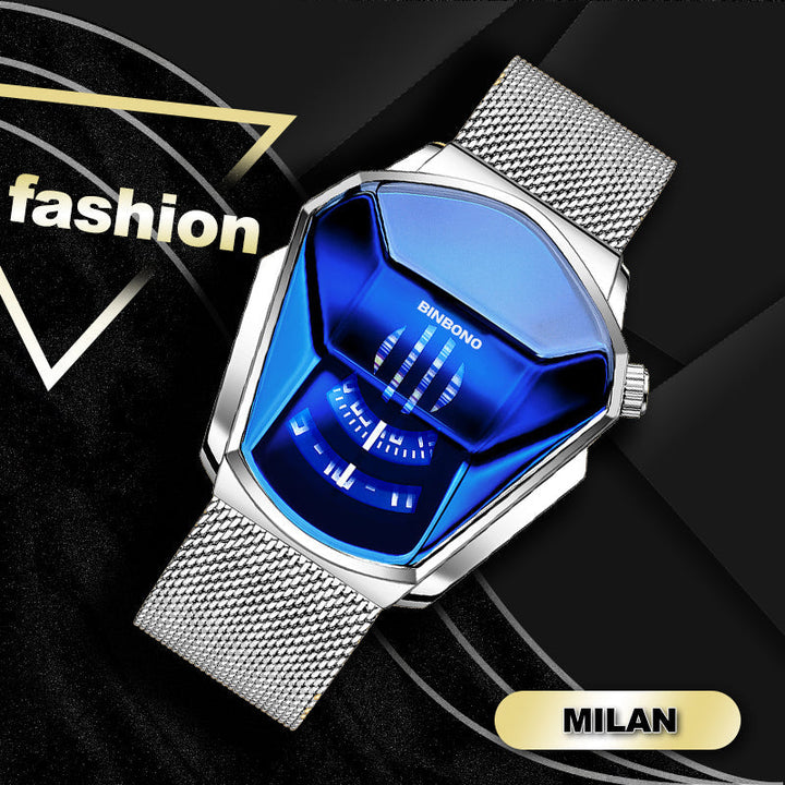 Skanto | Menns Diamant Stil Kvarts Ur