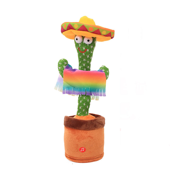 Dancing Cactus | Interaktiv Dansende Kaktus Plysj Leke | Skanto
