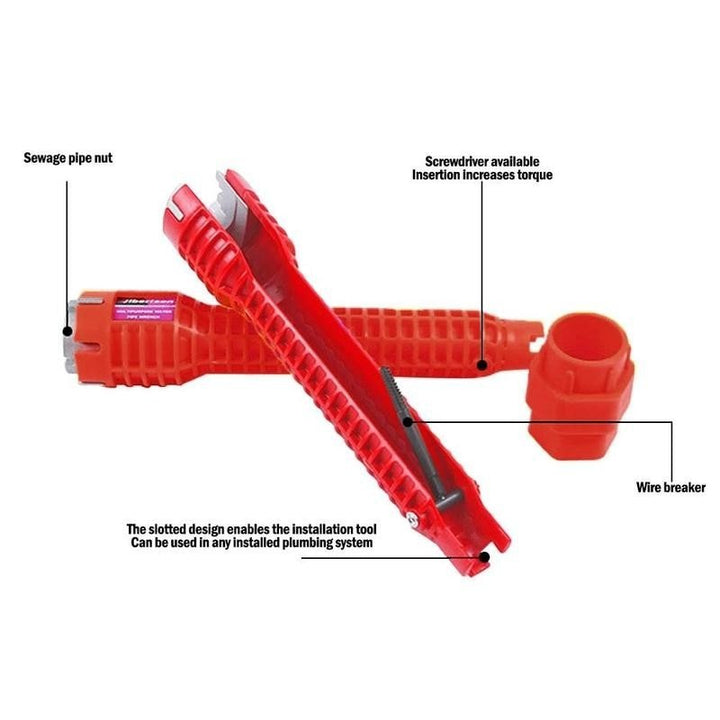 Skanto | 8 I 1 Multi Key Flume Magic Wrench