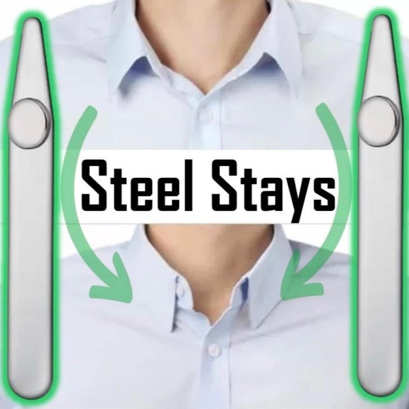 Skanto | SteelStays Magnetiske Kragepinner