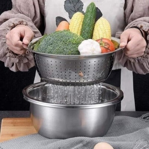Skanto | Rustfritt Stål Fin Nett Sil Sett