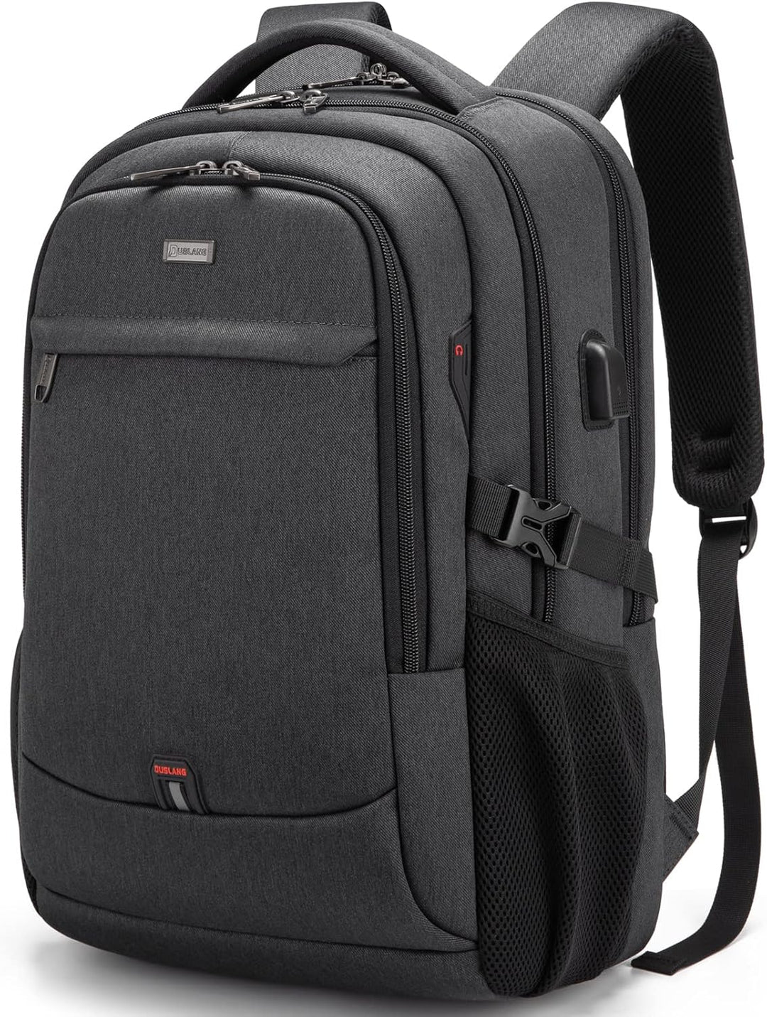 Vanntett reise laptop ryggsekk med USB-port og organisert lagring | Skanto