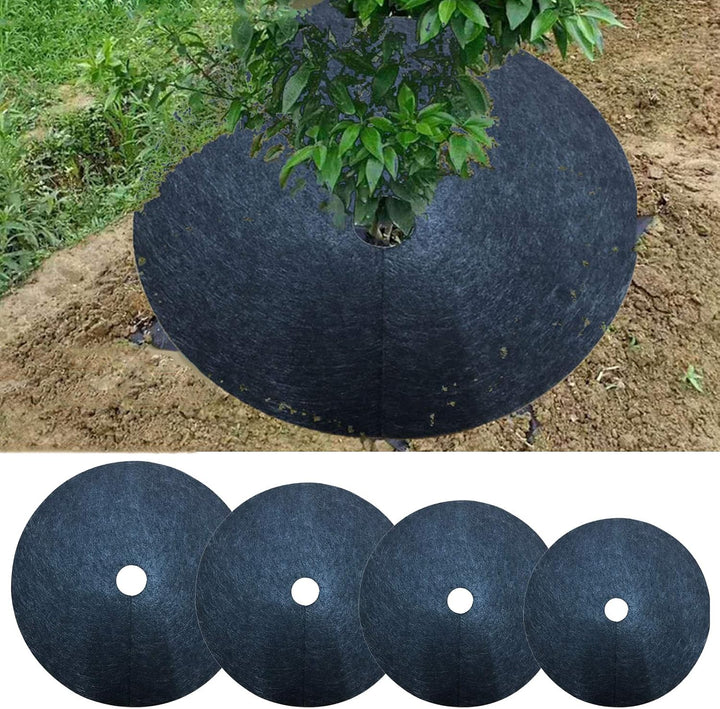Skanto | Weed fleece tree disk – Pustende rotbeskyttelsesmatte for hage og planter