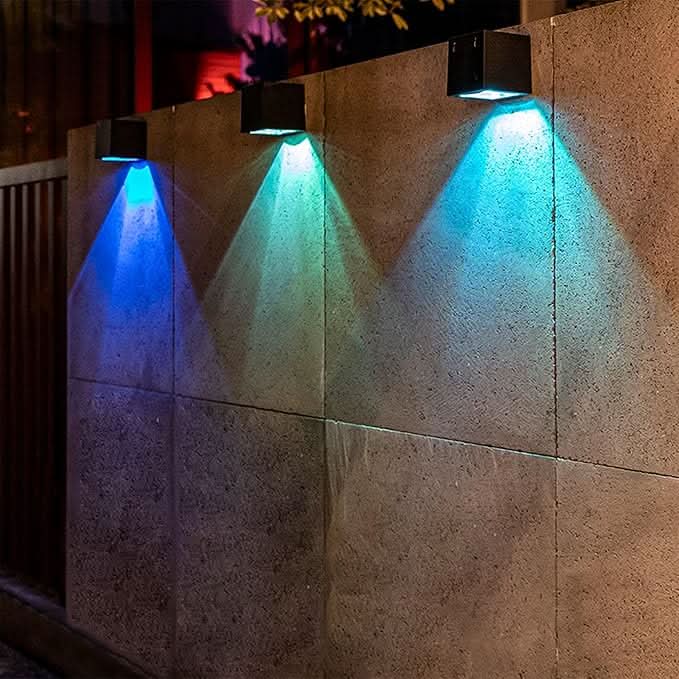 Solar LED Utendørs Vegglampe | Skanto