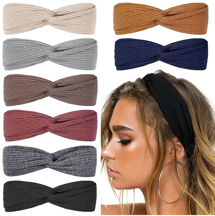 Skanto | Ribbet Twist Hodebånd – Boho Design