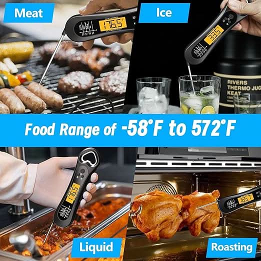 Skanto | GrillMaster - Trådløs Kjøtttermostat for Perfekt Grilling