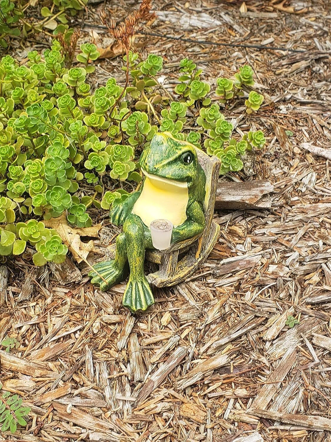 Skanto | FrogShine - Solenergi Hagebelysnings Skulptur