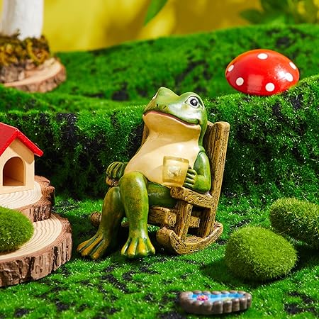Skanto | FrogShine - Solenergi Hagebelysnings Skulptur