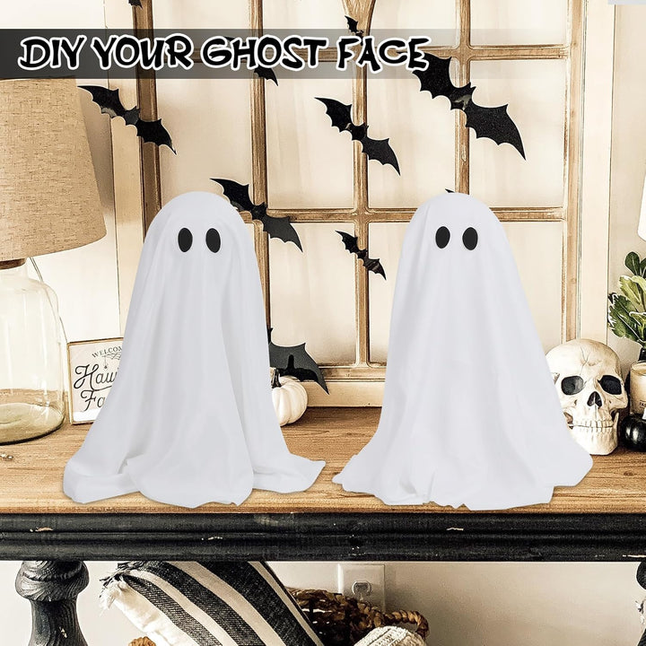 SKUMLE GHOST HALLOWEEN DEKOR - LYSKJEDER BATTERIDREVET Skanto