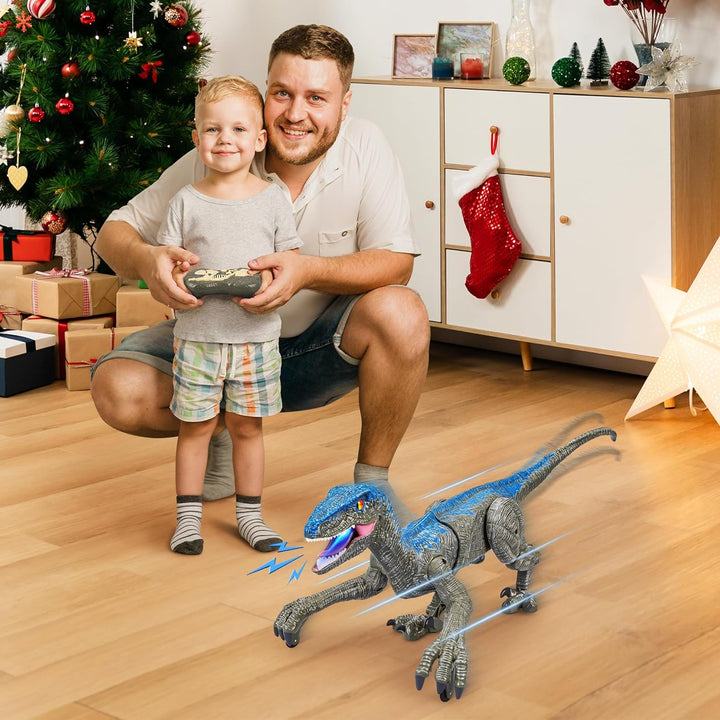 RaptorMove – Ferngesteuertes Dinosaurier-Spielzeug med lyd, LED og realistischen Bewegungen