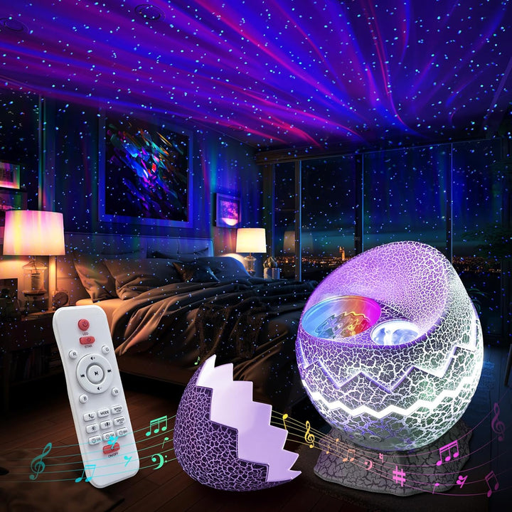 Skanto | AstralTune - 4-i-1 Stjern projector med lyd