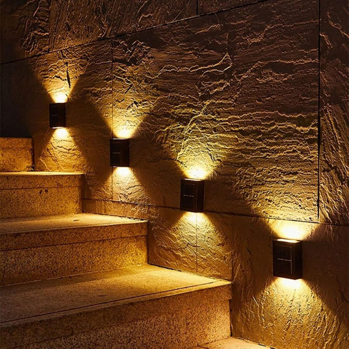 Skanto | Luksuriøs solenergi LED veggmontert lampe