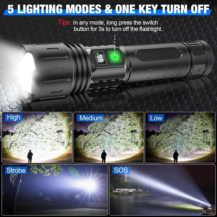 Den lyseste lommelykten i verden – 100 000 lumen | Skanto