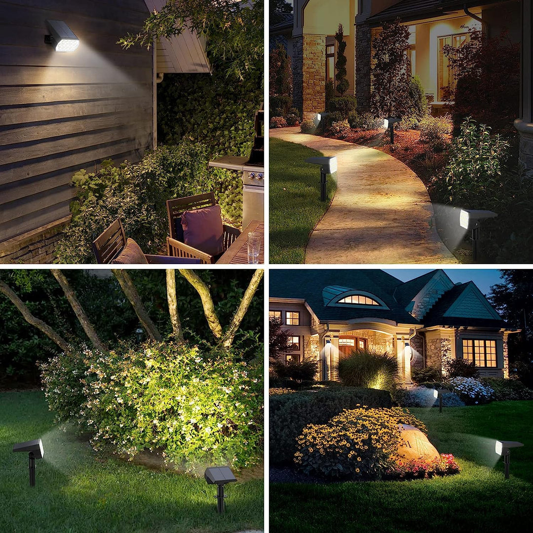 ÉclatSolaire – Stilig Solhage Lampe med LED Belysning Skanto