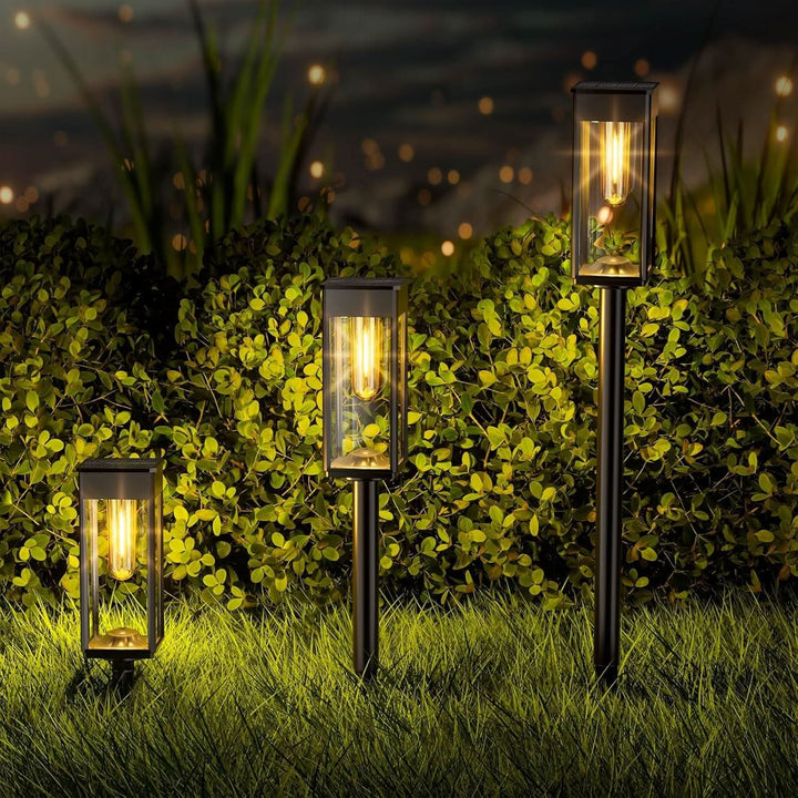 Kabellose Solar-Gartenlaterne – GlowPath
