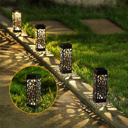 12X Solar Lights LED Sti Lys Hage Belysning | Skanto