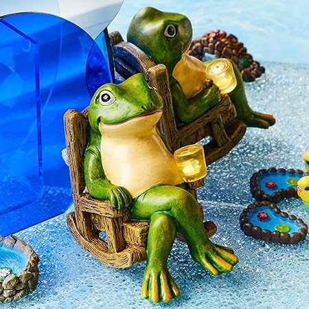 Skanto | FrogShine - Solenergi Hagebelysnings Skulptur