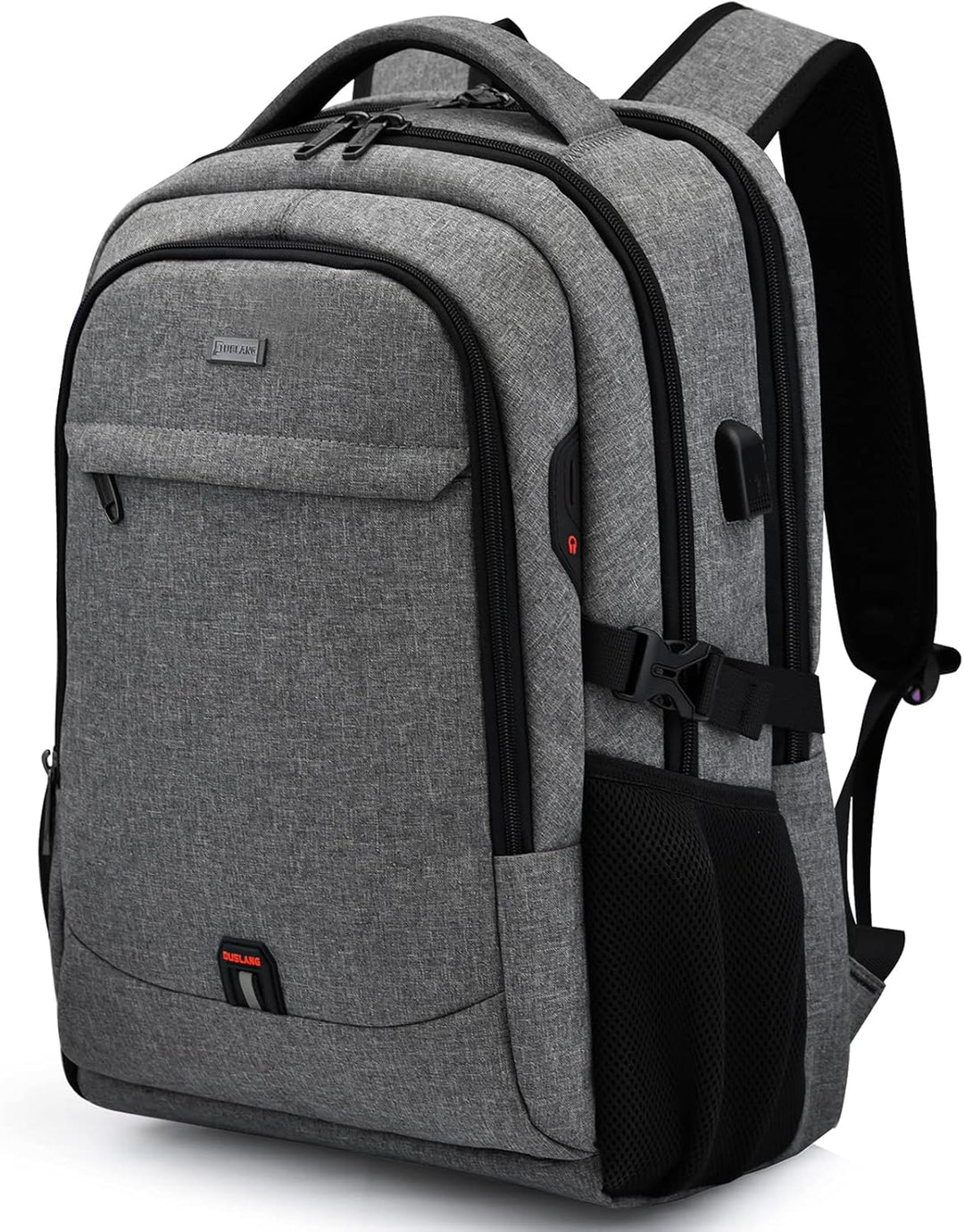 Vanntett reise laptop ryggsekk med USB-port og organisert lagring | Skanto