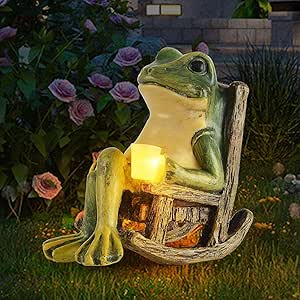 Skanto | FrogShine - Solenergi Hagebelysnings Skulptur