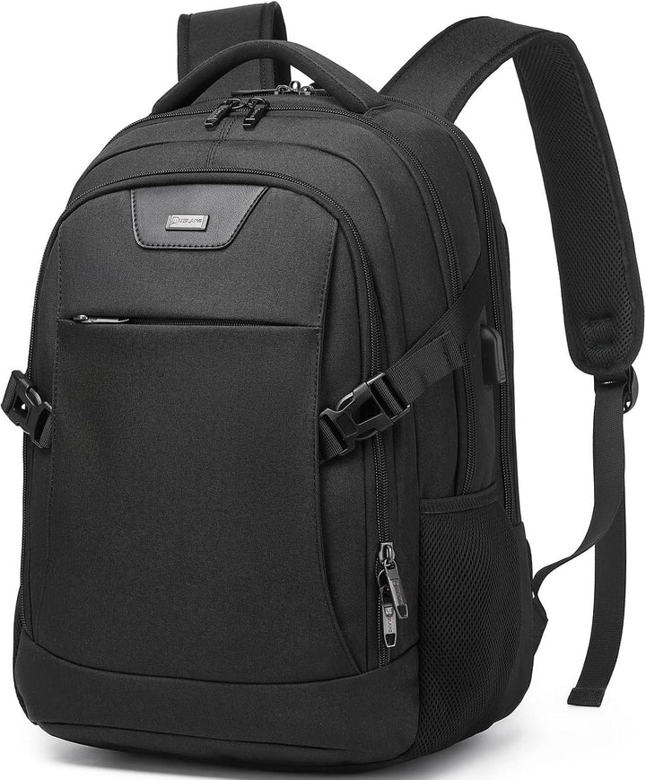Vanntett reise laptop ryggsekk med USB-port og organisert lagring | Skanto