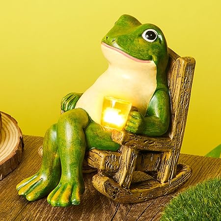 Skanto | FrogShine - Solenergi Hagebelysnings Skulptur