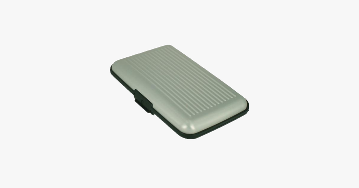 Skanto | Aluminium Metall Glans Kortholder - Stilig Reiselommebok - Best Beskyttelse Mot RFID Skanning