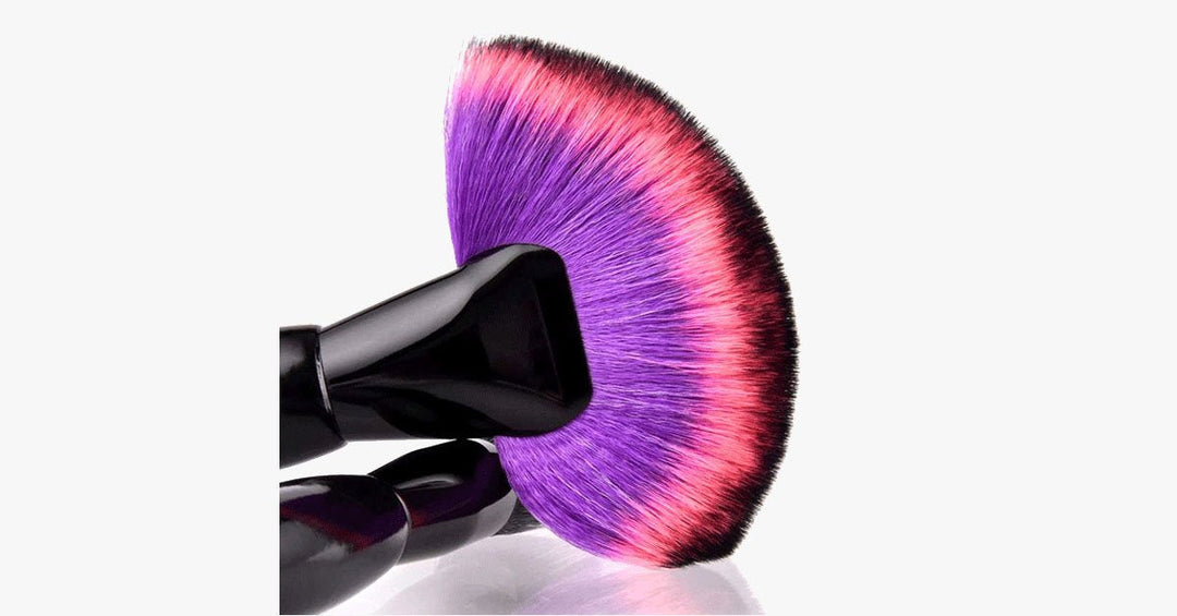 Skanto | Midnight Rainbow Makeup Brush Set of 22 - Legg til et sprut av farge til sminkebordet ditt