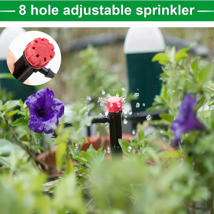 Skanto | Automatisk dryppvanningssystem for planter – Komplett sett for hage og balkong