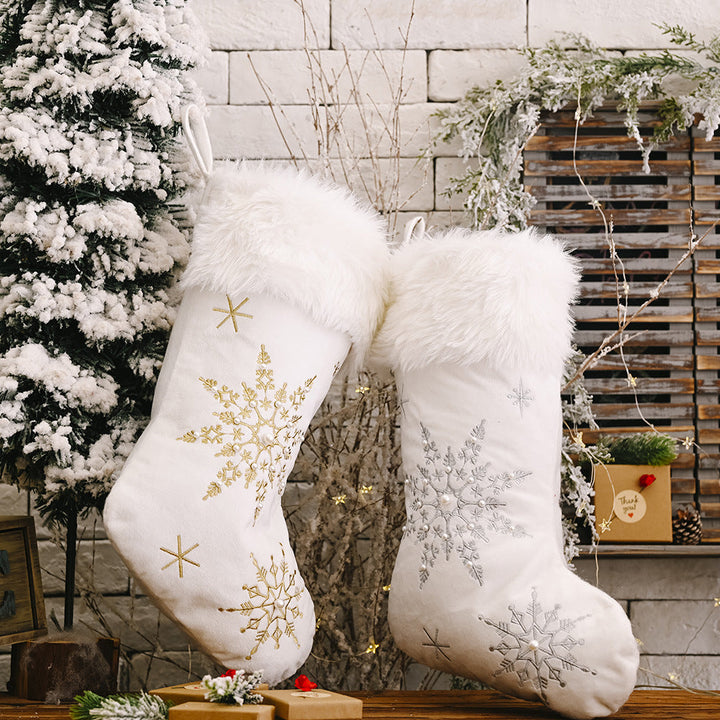 Skanto | Snøfnugg Julestrømpe