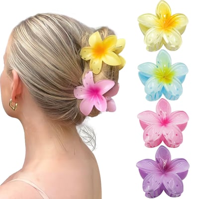 Skanto | Florawear Blossom Hårklippklips - Sett med 4 stykker