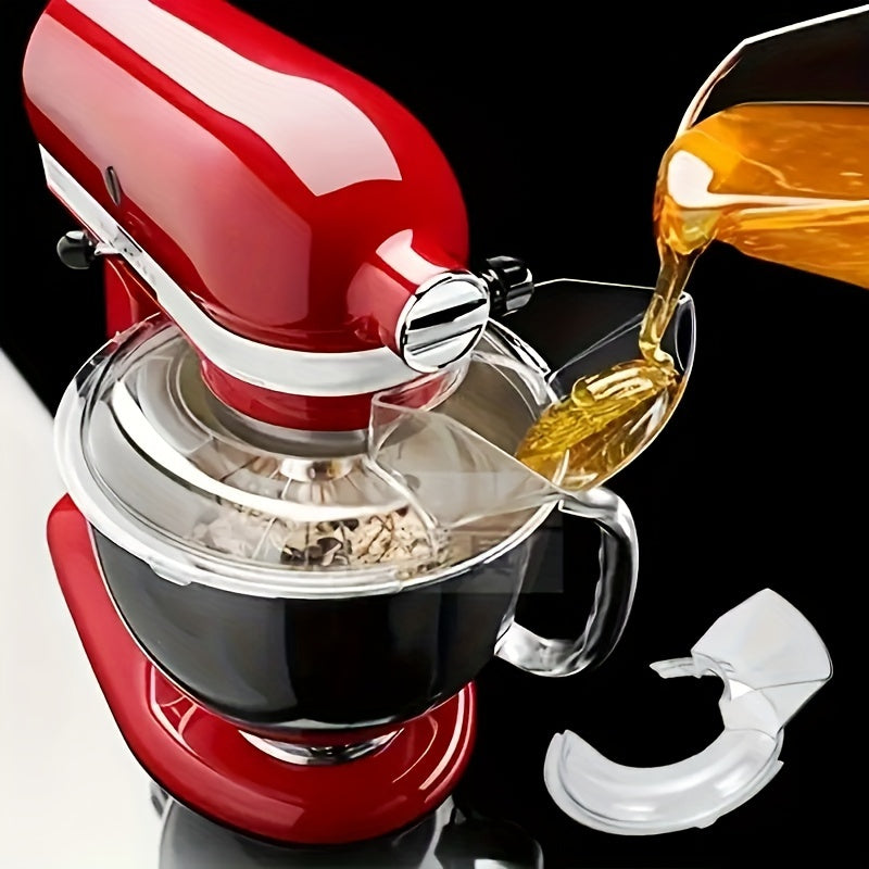 Skanto | Tipping Cover for KitchenAid 4,5 og 5 Quart Tilt-Head Mikserboller – Kompatibel med KN1PS – Gjennomsiktig dekke for polerte eller børstede rustfrie stålsboller