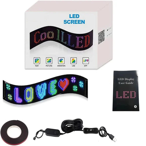 Skanto | Ultrafin fleksibel Bluetooth LED-skjerm