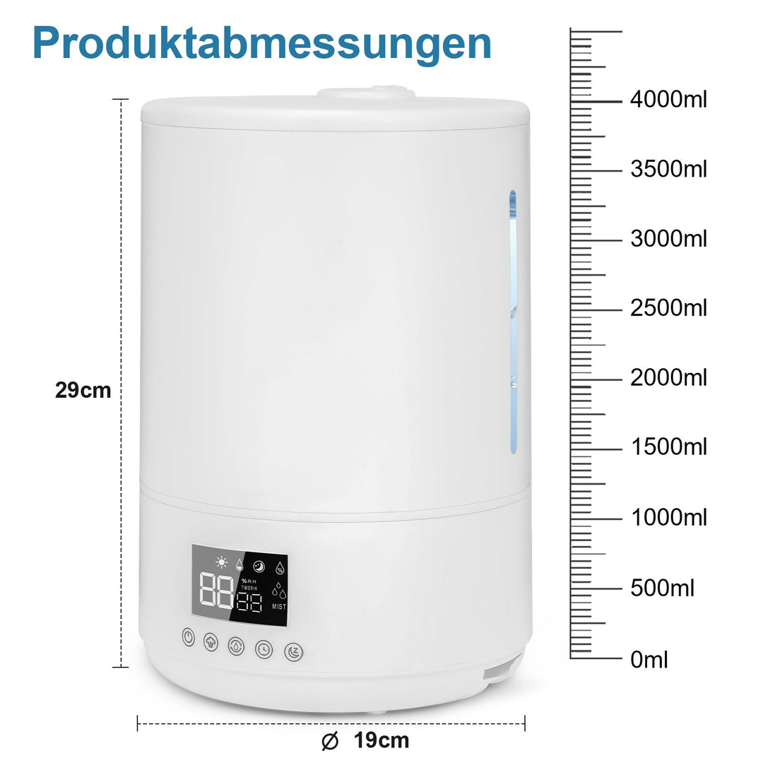 4L Topp Fylling Luftfukter med Fjernkontroll | Skanto