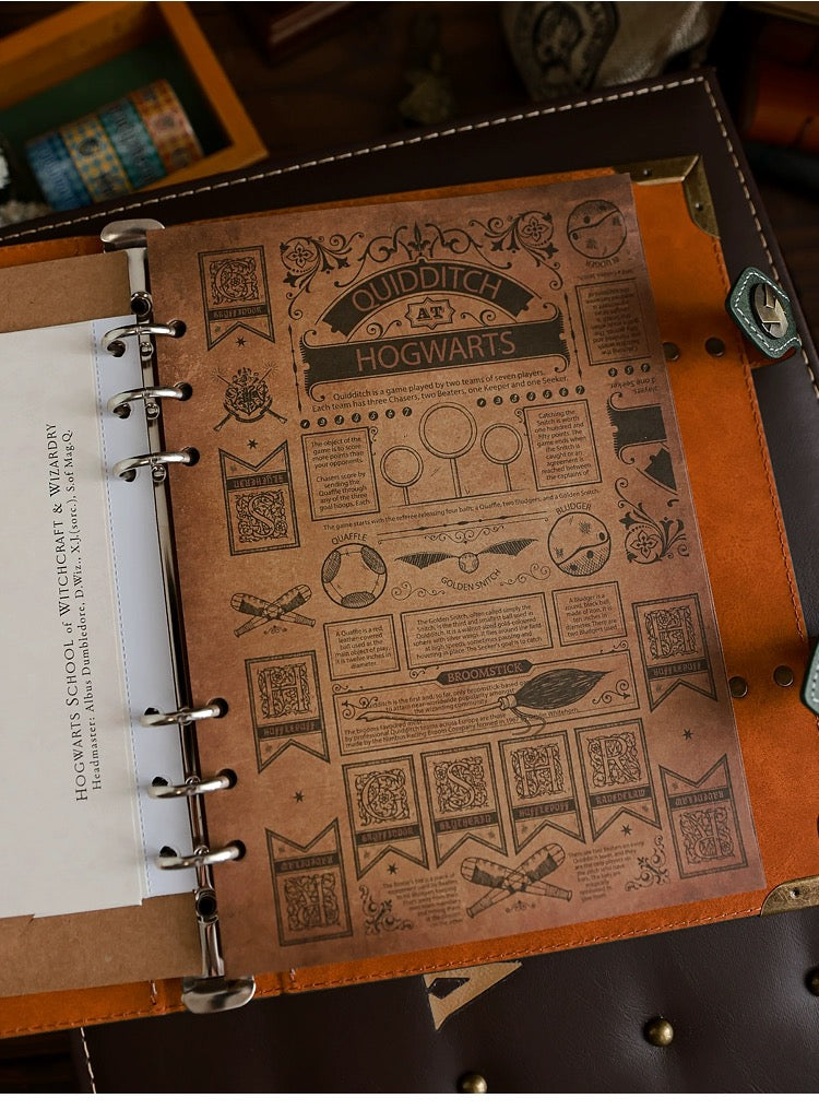 Skanto | Hogwarts håndbok notatbok grimoire